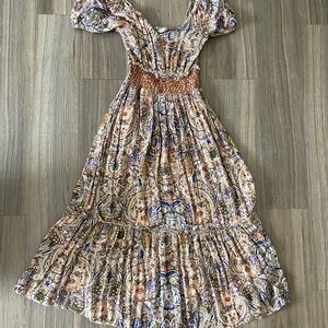 Floral Bohemian Maxi Dress